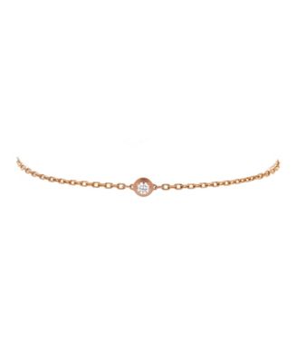 Small D'Amour Bracelet 18K Rose Gold and Diamond