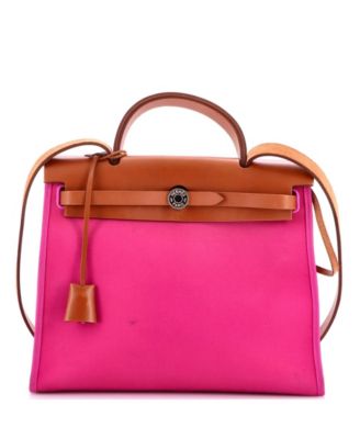 31 Herbag Zip Leather and Toile