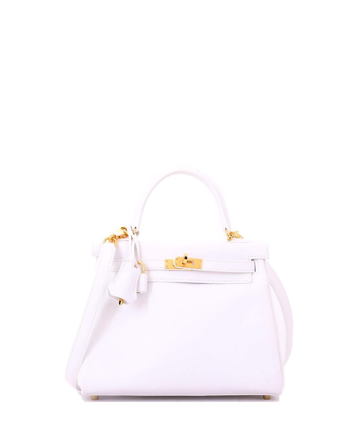 Pre-Owned HERMES Kelly 25 Swift Leather Satchel
