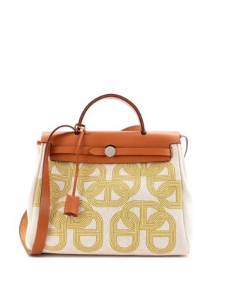 Herbag Zip Circuit 24 Canvas & Leather Crossbody