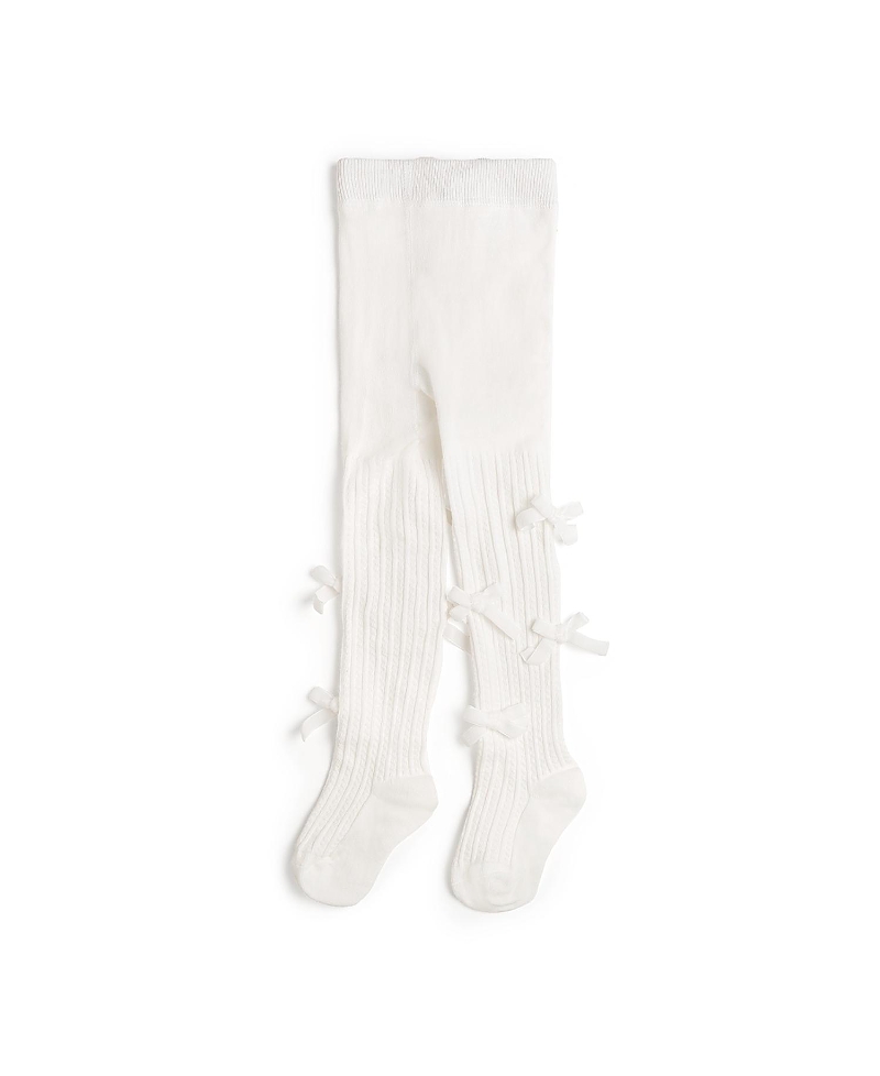 Sweet Wink Girls' Velvet Mini Bow Tights - Baby, Little Kid