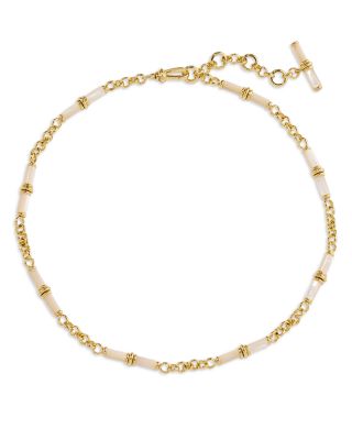Bree Beaded Chain Collar Necklace, 16.25-18"