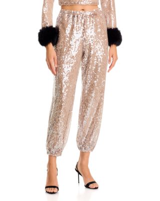 Flash High Rise Sequin Pants