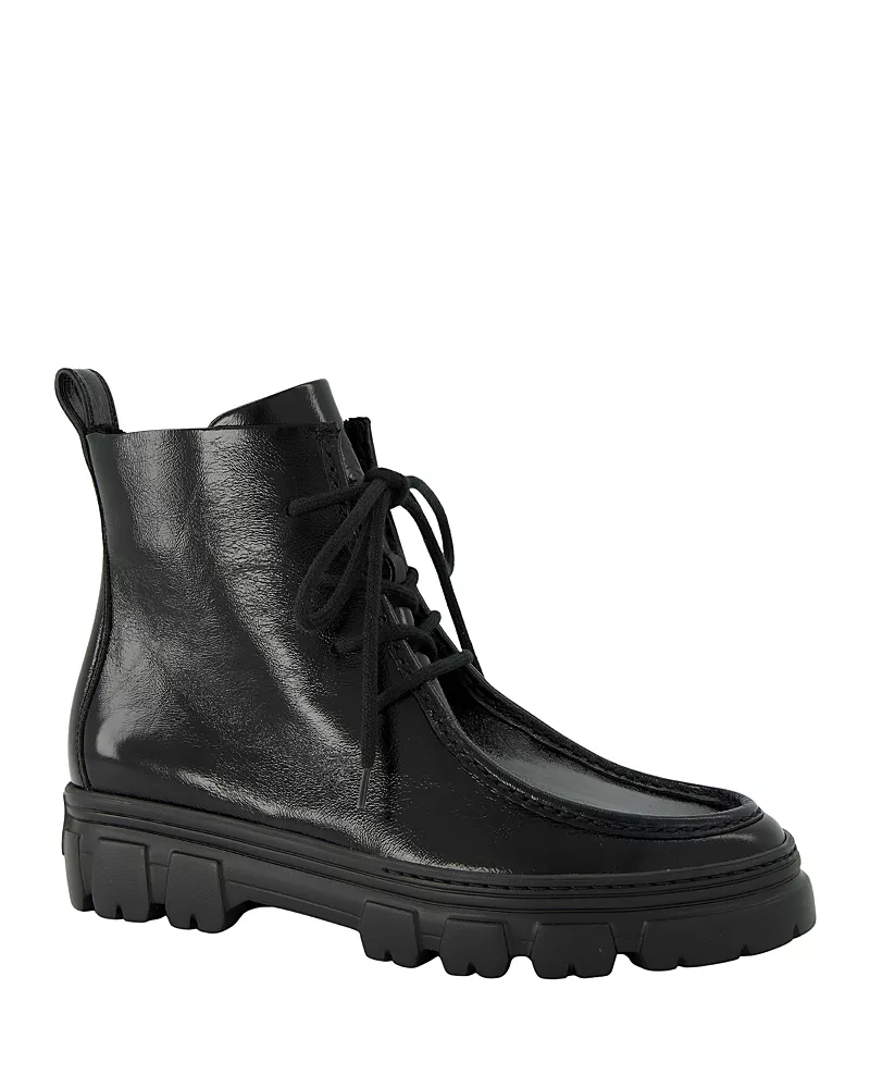 Paul Green Women's Febe Patent Leather Ankle Boots