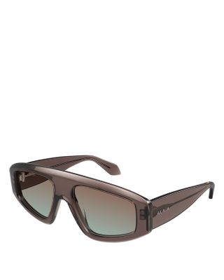 Alaia Shield Sunglasses, 57mm