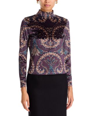 Nate Mock Neck Top