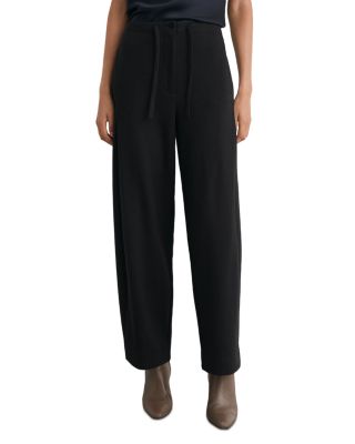 Leoni Cotton Blend Barrel-Leg Pants