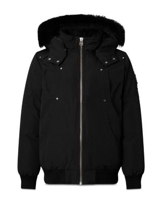 Unisex Shearling Trim Bomber Jacket - Little Kid, Big Kid