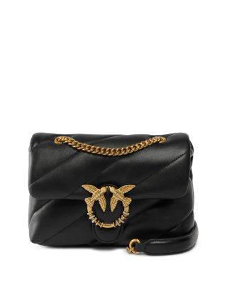 Puff Mini New Buckle Quilted Leather Crossbody