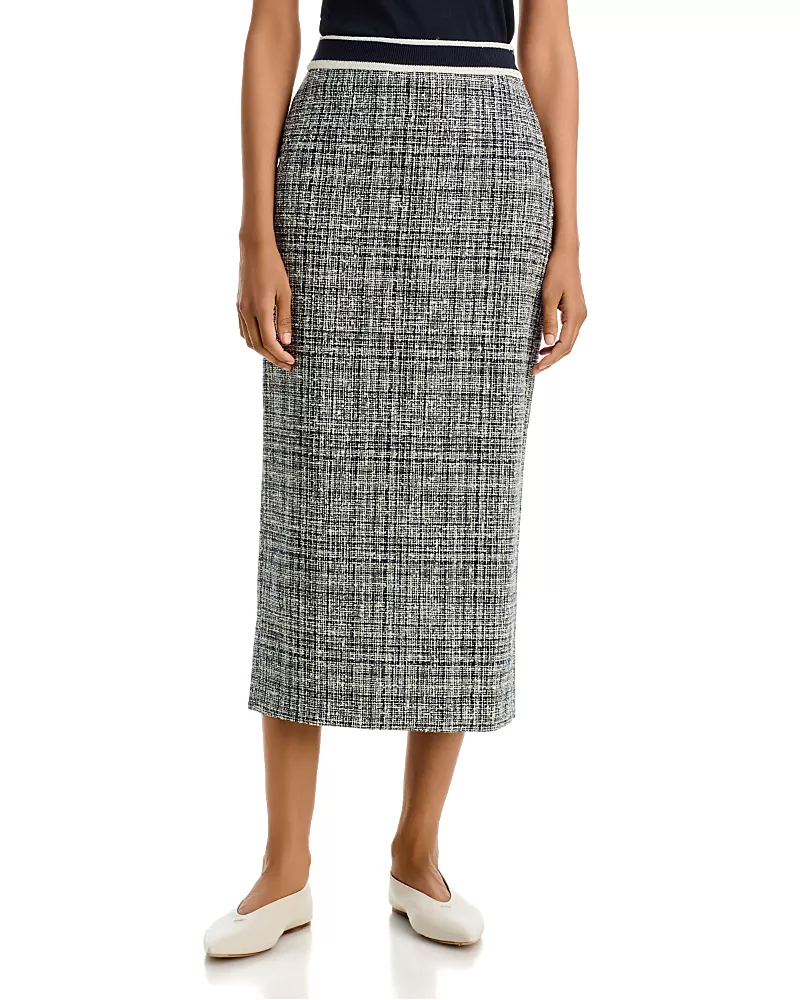 Fabiana Filippi Tweed Pencil Skirt
