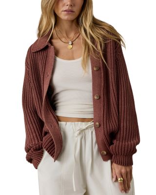 Sunwashed Cotton Lodge Cardigan