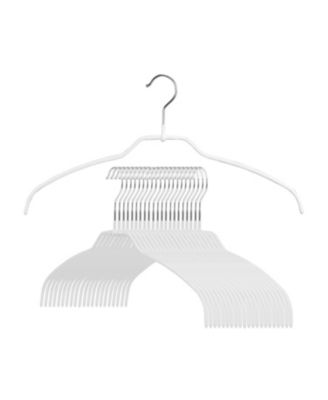 Silhouette Steel Grip Clothing Hanger, Model 42FT, Set of 20