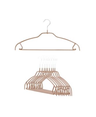 Silhouette Steel Grip Clothing Hanger, Model 42FTU, Set of 10