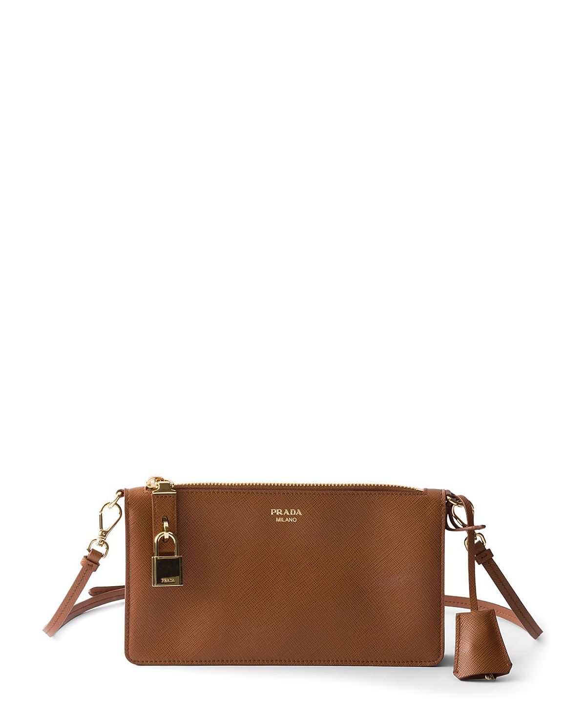 Prada Saffiano Leather Smartphone Pouch
