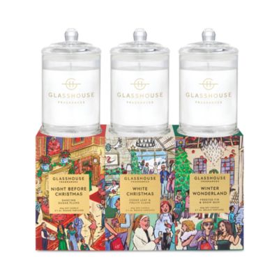 Christmas 2.1 Oz Candle Trio Gift Set