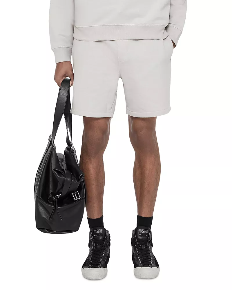 Allsaints Aston Cotton 6.7 Elastic Sweat Shorts
