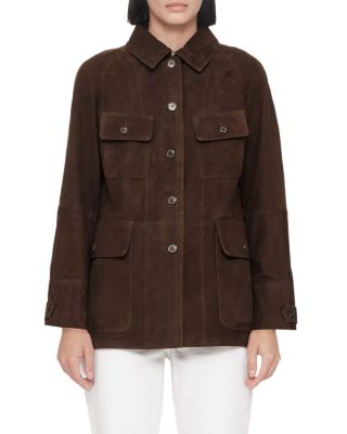 Roiya Suede Field Jacket