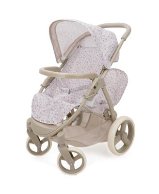  Little Flora Mabelle Duo Twin Doll Stroller, Ages 3+