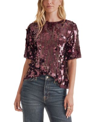Breland Sequin Top