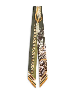 Felini Gancini Silk Bandeau Scarf