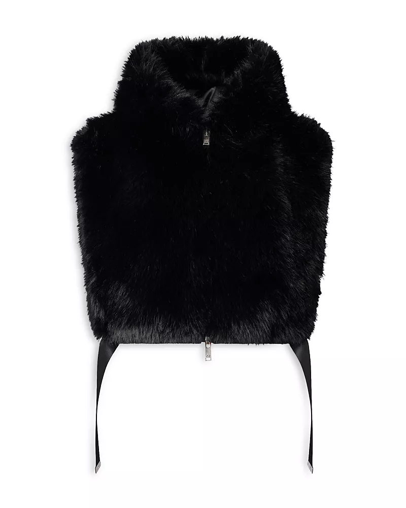 Moose Knuckles Cosmo Faux Fur Vest