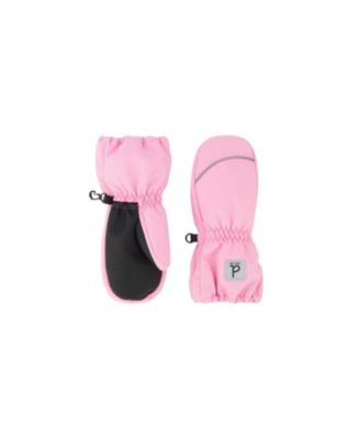  Girls' Play Waterproof Rubberized Palm Winter Mittens - Baby