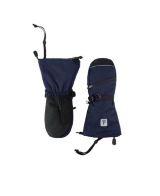 Unisex Teknik Waterproof Zipper Pocket Winter Mittens - Little Kid, Big Kid