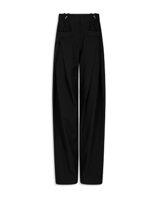 Rabanne Wool Stretch Straight Leg Pants