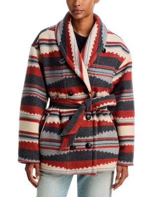 Evoda Belted Jacket
