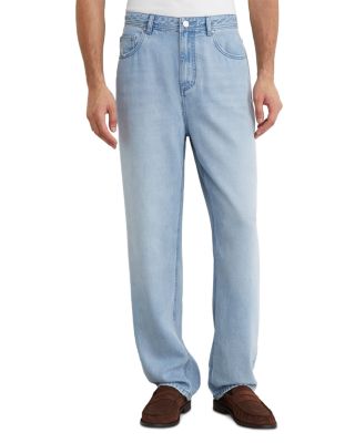 Sloane Relaxed Straight Fit 30.3" Jeans in Light Wash