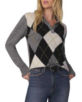 The Long Sleeve Cashmere Polo Sweater