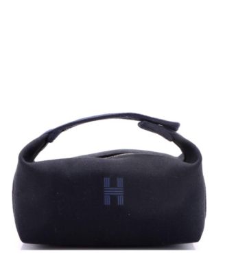 Pre-Owned HERMES Pm Bride-a-Brac Travel Case Toile