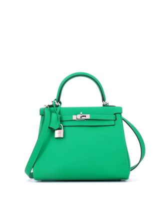 Kelly 25 Swift Leather Satchel