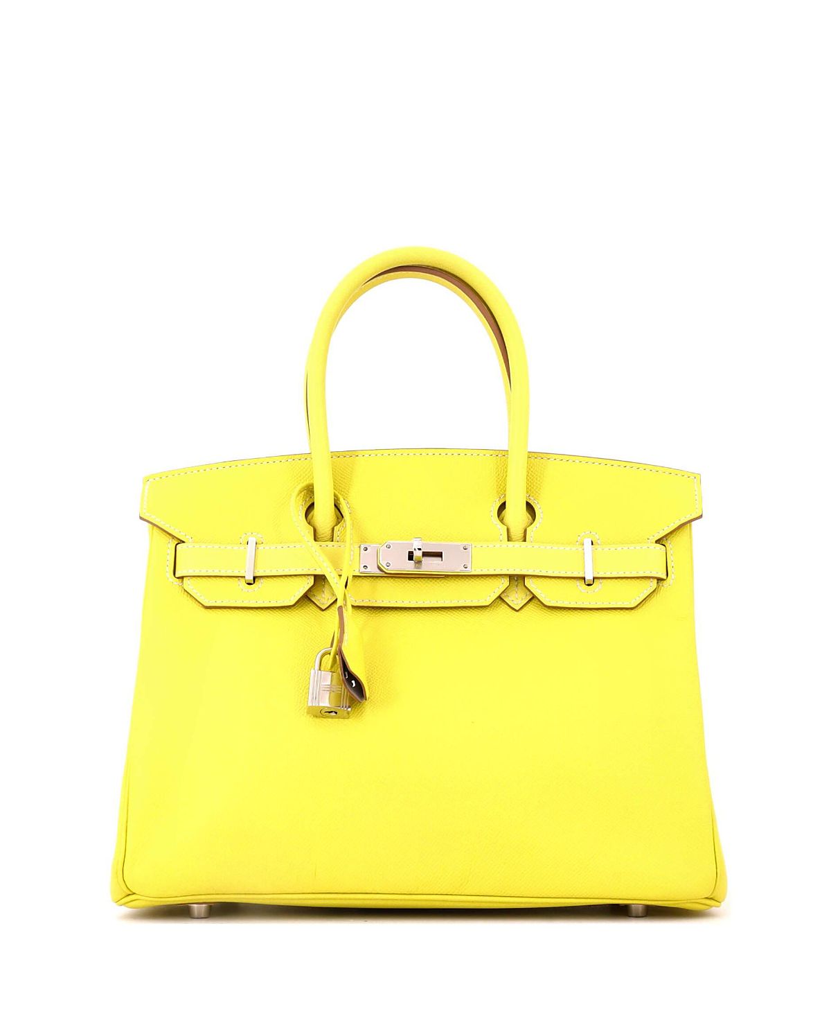 Pre-Owned HERMES Candy 30 Epsom Leather Satchel