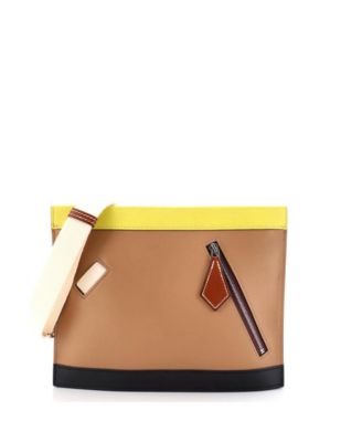 Colormatic Barenia & Swift Leather Shoulder Bag