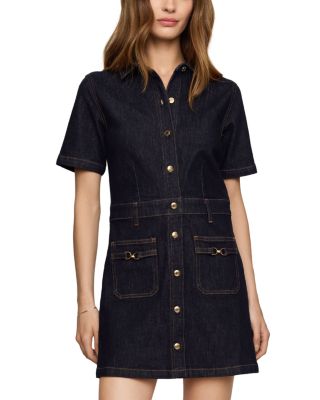 The Crush Cotton Stretch Denim Dress