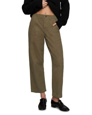 Colman Cotton Bowed Utility Pants
