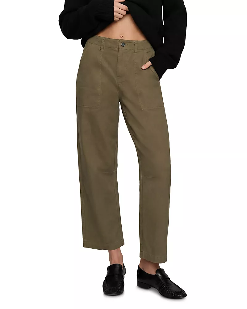 Z Supply Colman Cotton Bowed Utility Pants