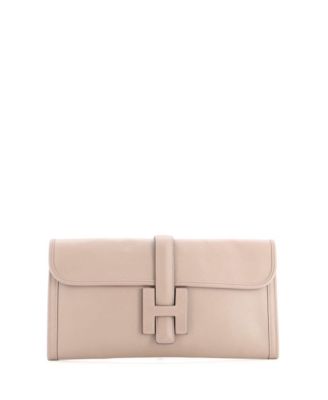 Jige Elan Swift Leather Clutch