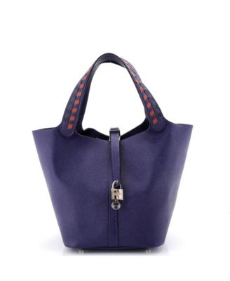Picotin Lock Mini Epsom Leather Bag