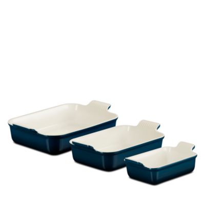 Stoneware Bakers, Set of 3