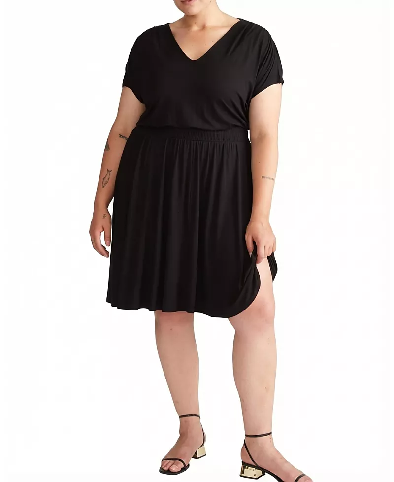 Universal Standard Women's Plus Minetta Liquid Jersey Dress