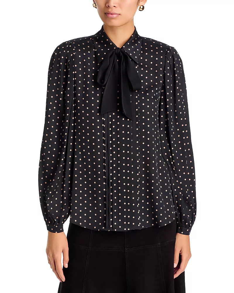 Kobi Halperin Julian Silk Blend Printed Blouse