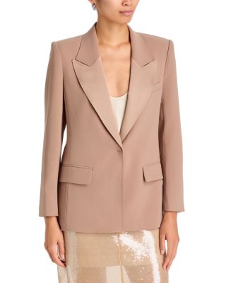 Dylan Satin Back Crepe Blazer