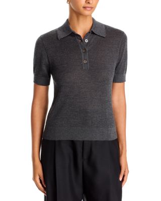 Rue Cashmere Polo Sweater