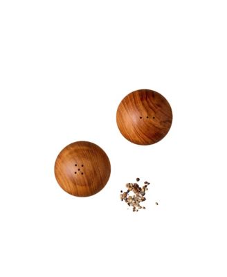  Teak Salt & Pepper Shaker Set