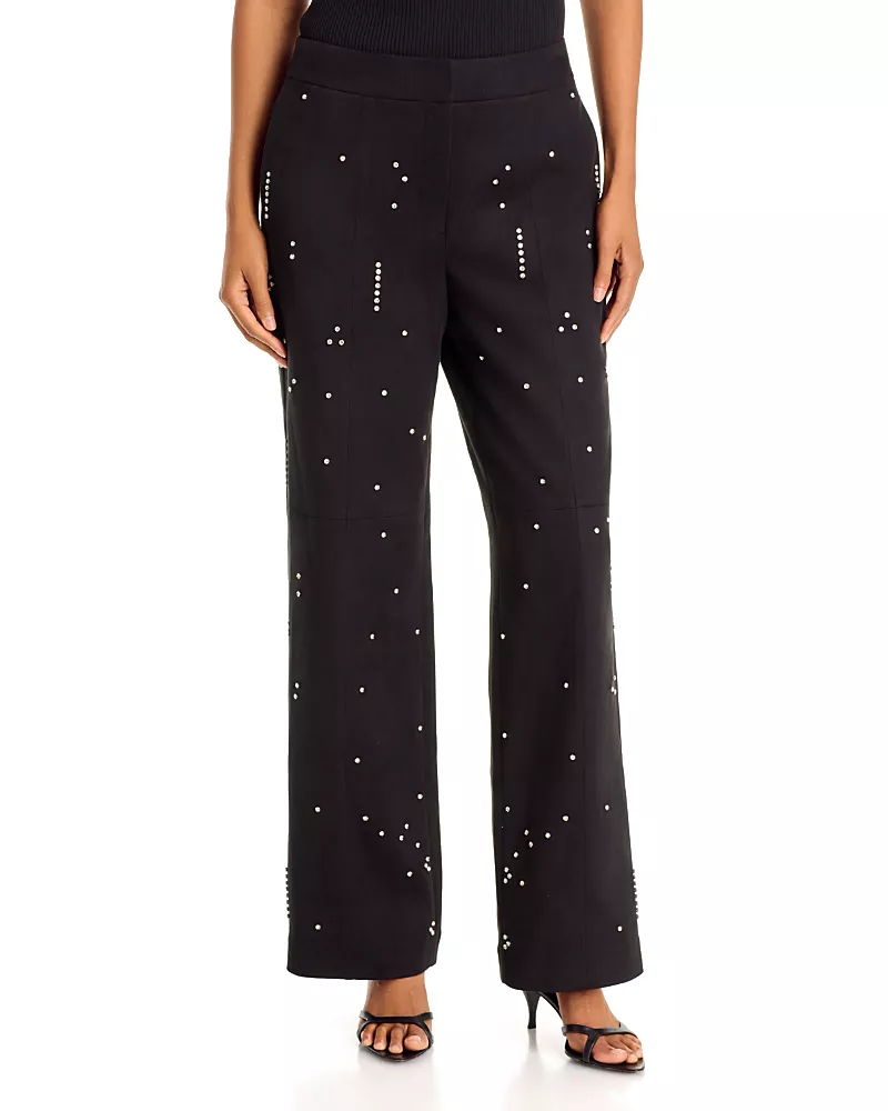 Elie Tahari Amara Embellished Pants