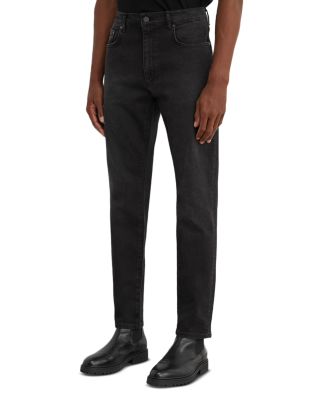Wall Cotton Blend Slim Fit Jeans in Black