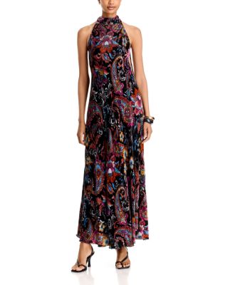 Eirene Sleeveless Mock Neck Dress 