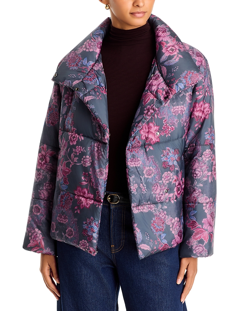 Johnny Was Jemma Funnel Neck Puffer Coat